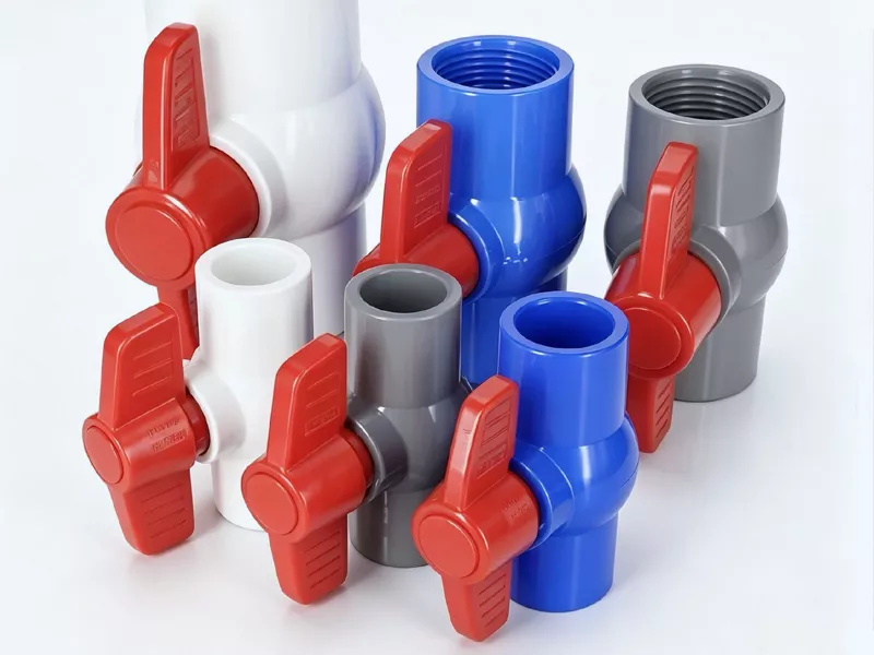 Plastic ball valve series